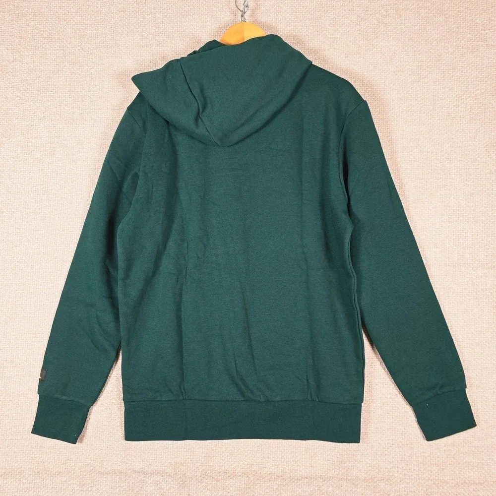 Adidas International Country Club Hoodie Aurora‎ Ivy Green Mens Medium NWT
